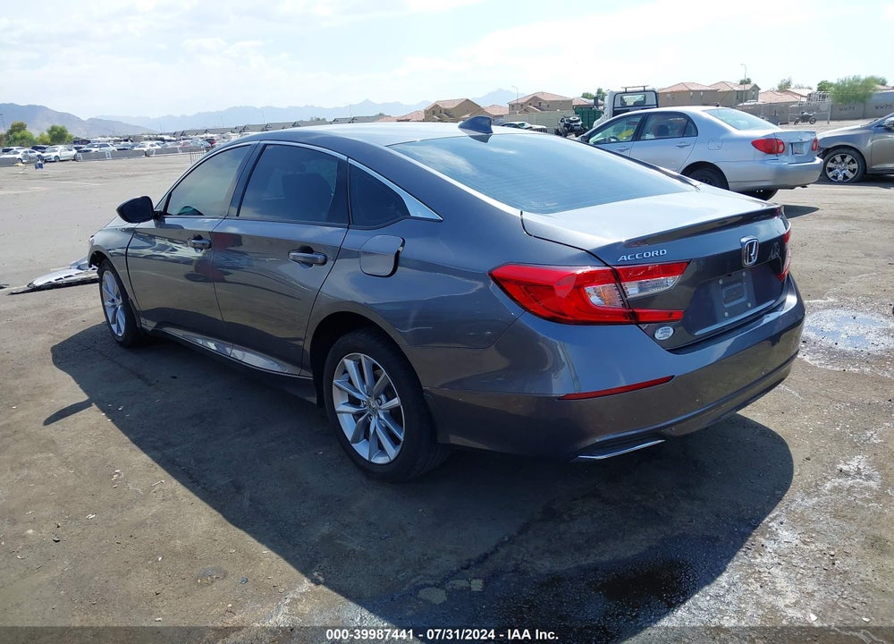 2022 HONDA ACCORD LX VIN: 1HGCV1F13NA022727
