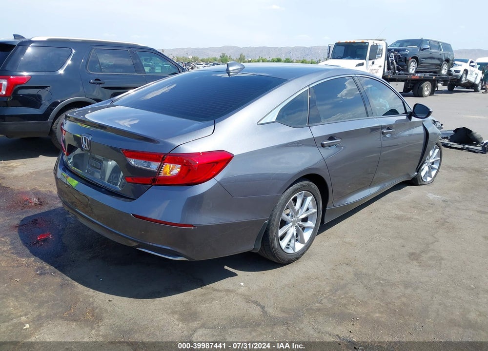 2022 HONDA ACCORD LX VIN: 1HGCV1F13NA022727