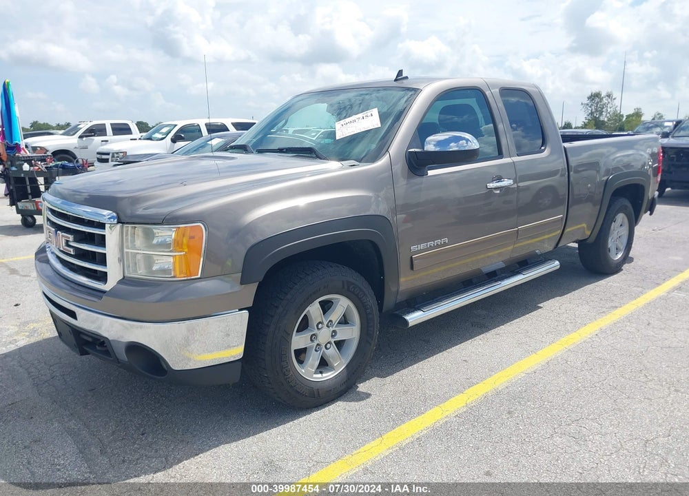 2012 GMC SIERRA 1500 SLE VIN: 1GTR2VE72CZ318934