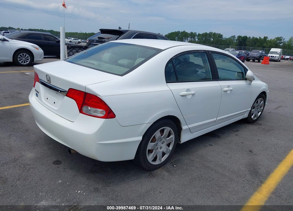 2011 HONDA CIVIC LX VIN: 19XFA1F59BE031936