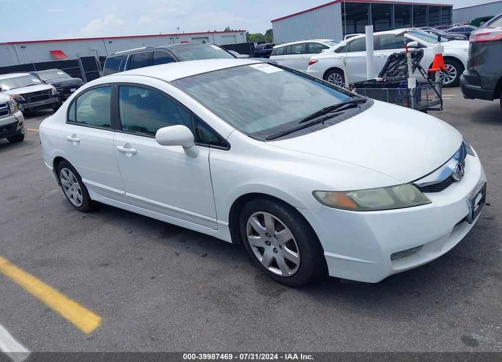 2011 HONDA CIVIC LX VIN: 19XFA1F59BE031936
