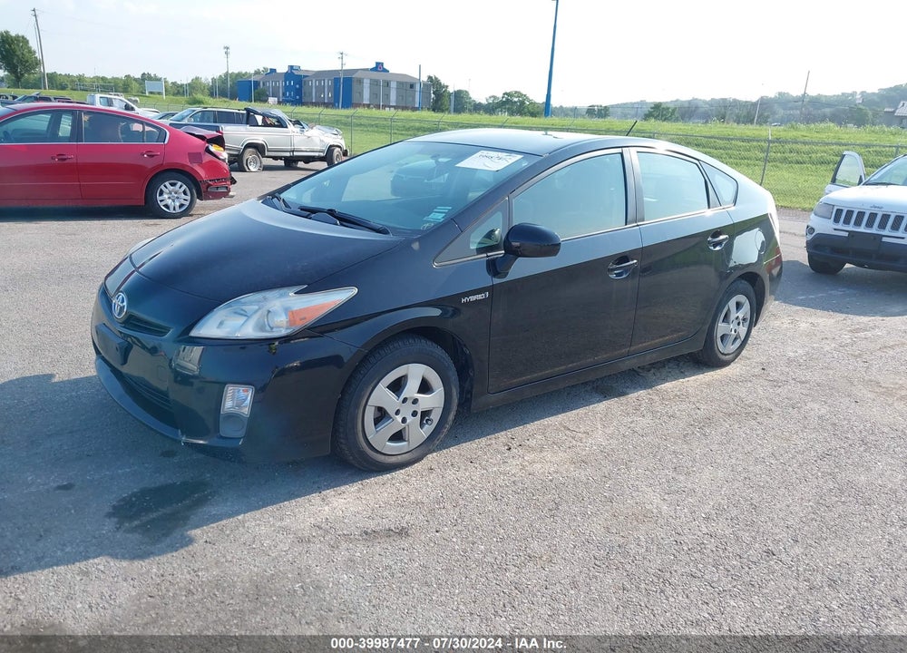 2011 TOYOTA PRIUS TWO VIN: JTDKN3DU6B1368673