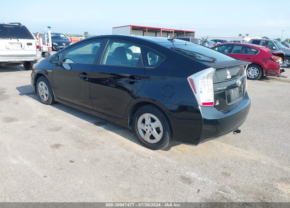 2011 TOYOTA PRIUS TWO VIN: JTDKN3DU6B1368673
