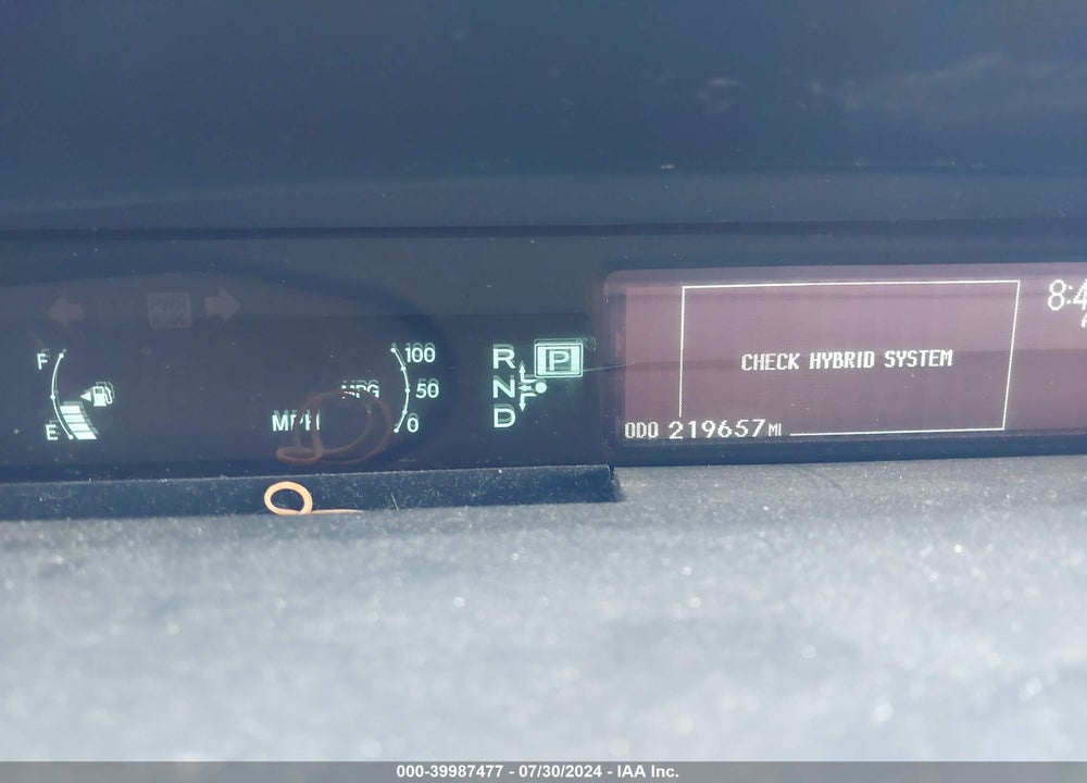 2011 TOYOTA PRIUS TWO VIN: JTDKN3DU6B1368673