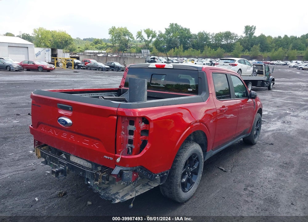 2022 FORD MAVERICK LARIAT VIN: 3FTTW8F92NRA84460