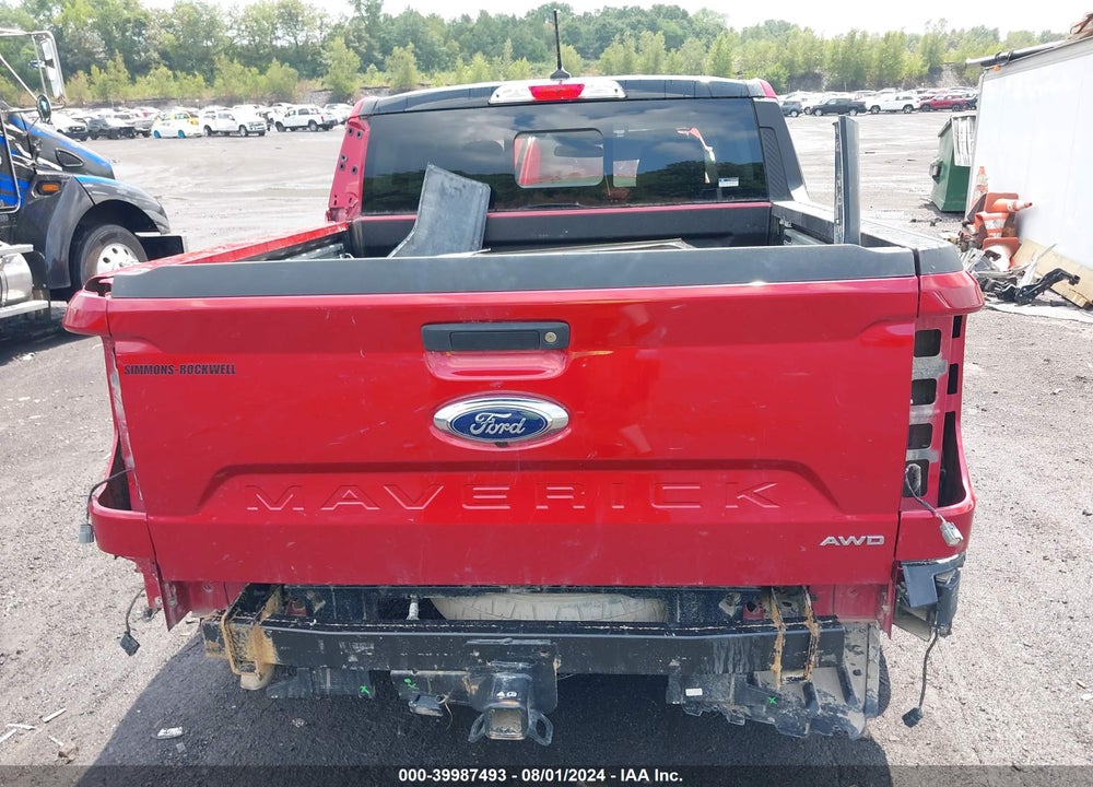 2022 FORD MAVERICK LARIAT VIN: 3FTTW8F92NRA84460