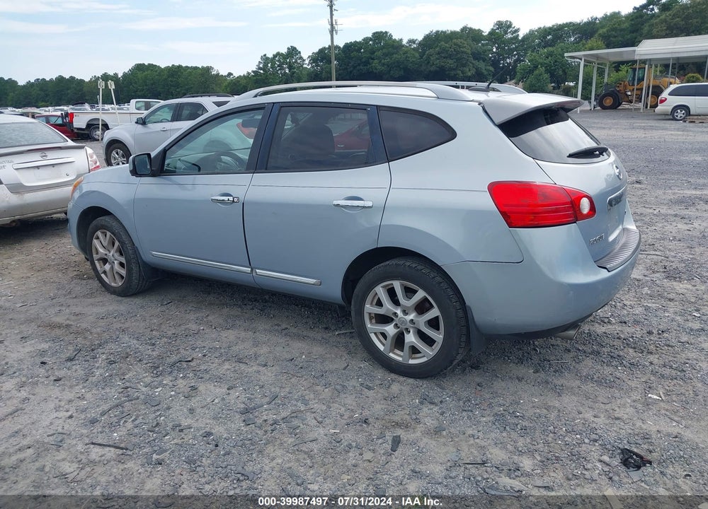 2013 NISSAN ROGUE SV W/SL PKG VIN: JN8AS5MV5DW134866