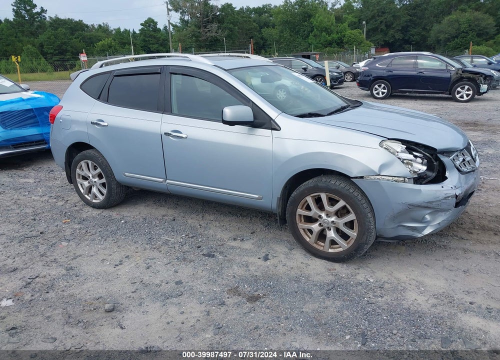 2013 NISSAN ROGUE SV W/SL PKG VIN: JN8AS5MV5DW134866