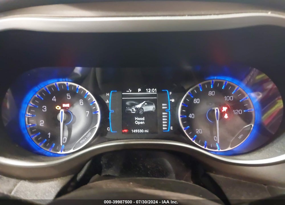 2017 CHRYSLER PACIFICA TOURING L VIN: 2C4RC1BG0HR784888