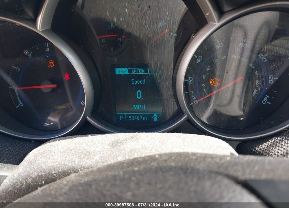 2013 CHEVROLET CRUZE 1LT AUTO VIN: 1G1PC5SB0D7239717