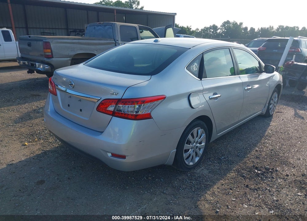 2015 NISSAN SENTRA SV VIN: 3N1AB7AP4FY363776
