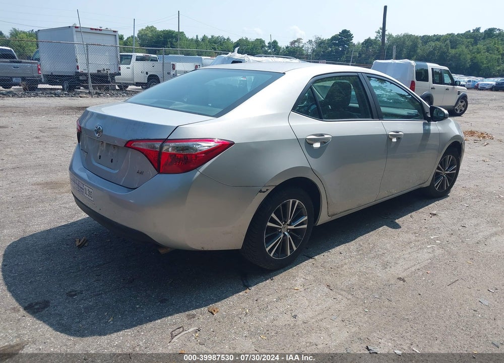 2016 TOYOTA COROLLA LE PLUS VIN: 2T1BURHE9GC530078