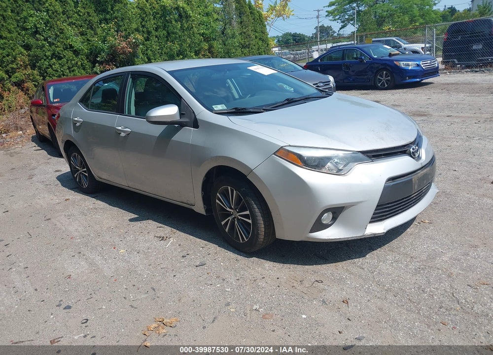 2016 TOYOTA COROLLA LE PLUS VIN: 2T1BURHE9GC530078