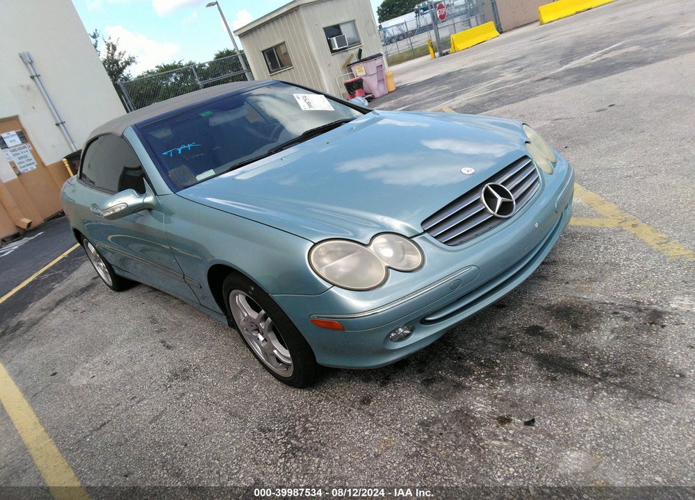 2004 MERCEDES-BENZ CLK 320 VIN: WDBTK65G74T020975