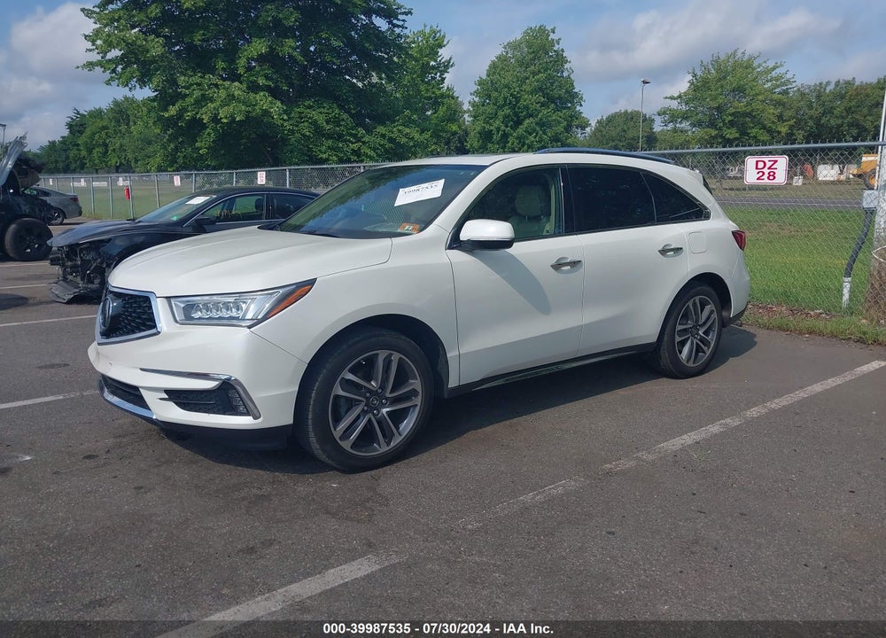 2017 ACURA MDX ADVANCE PACKAGE VIN: 5FRYD4H82HB039516