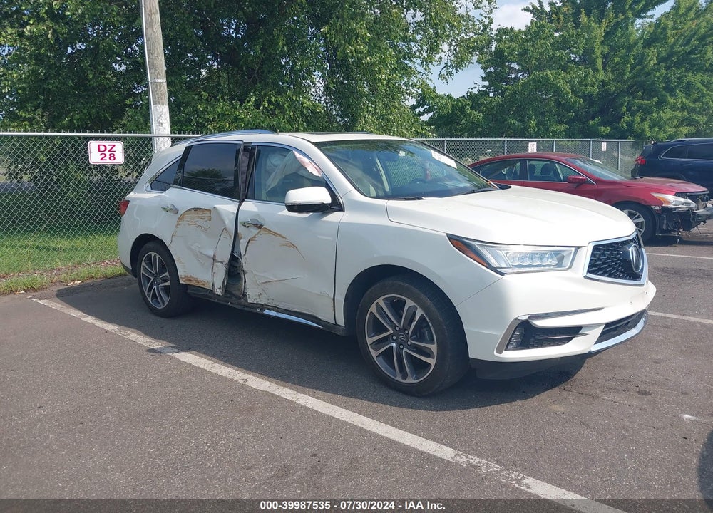 2017 ACURA MDX ADVANCE PACKAGE VIN: 5FRYD4H82HB039516