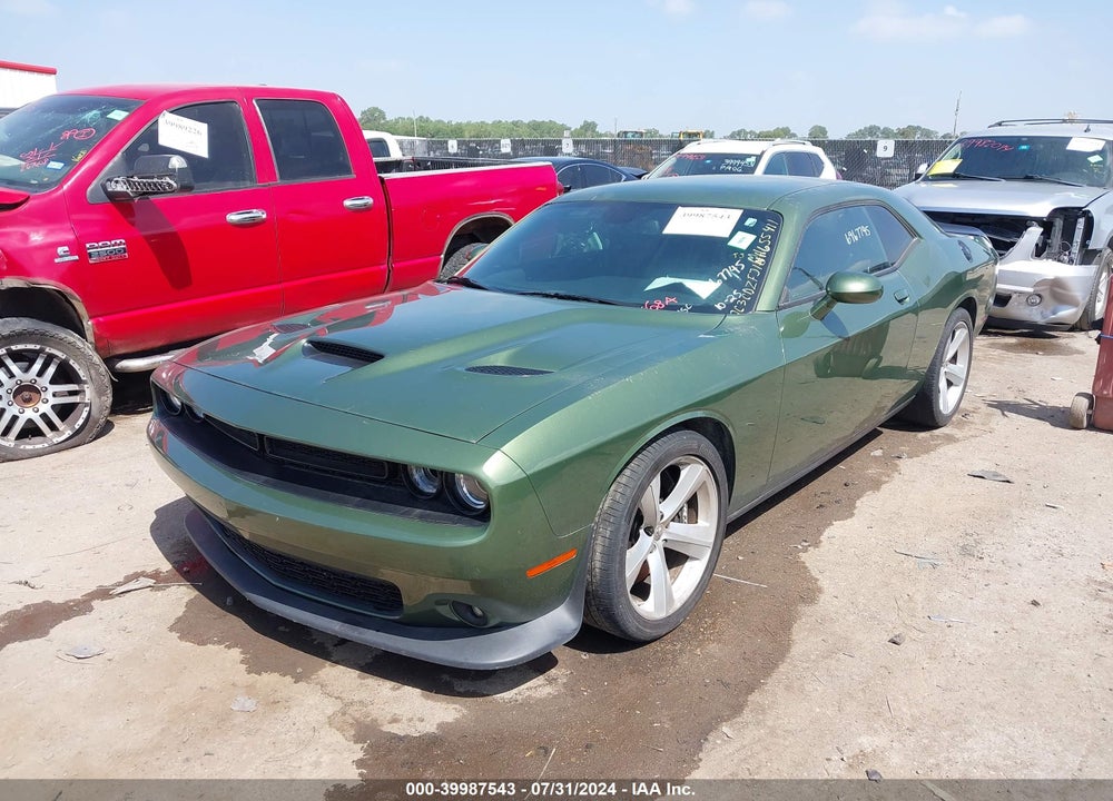 2021 DODGE CHALLENGER R/T SCAT PACK VIN: 2C3CDZFJ1MH655411