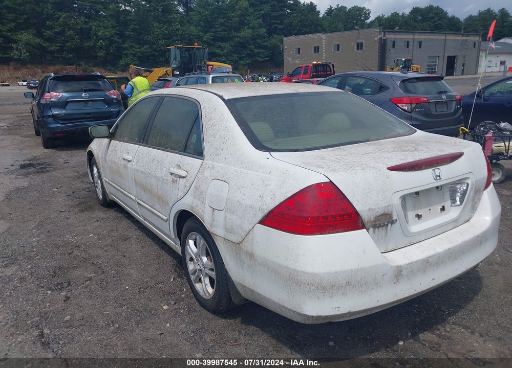 2006 HONDA ACCORD 2.4 SE VIN: 1HGCM56366A157150