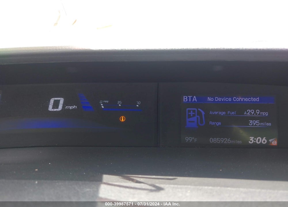 2015 HONDA CIVIC LX VIN: 19XFB2F58FE093286