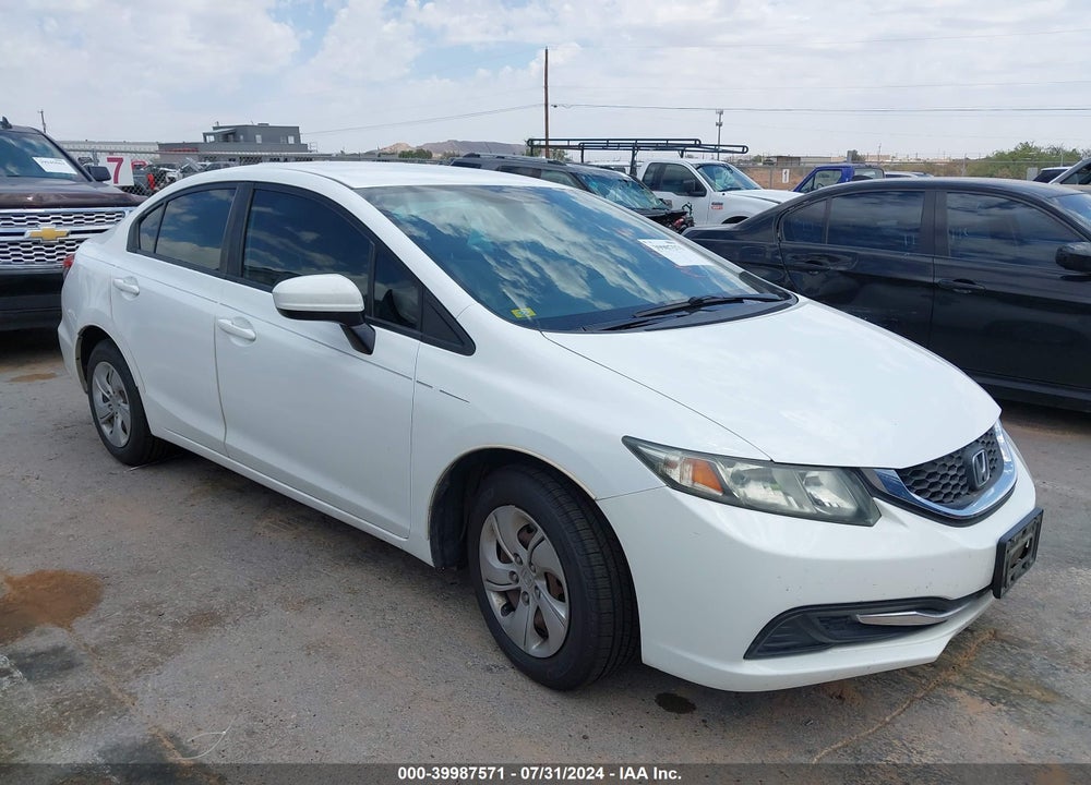 2015 HONDA CIVIC LX VIN: 19XFB2F58FE093286