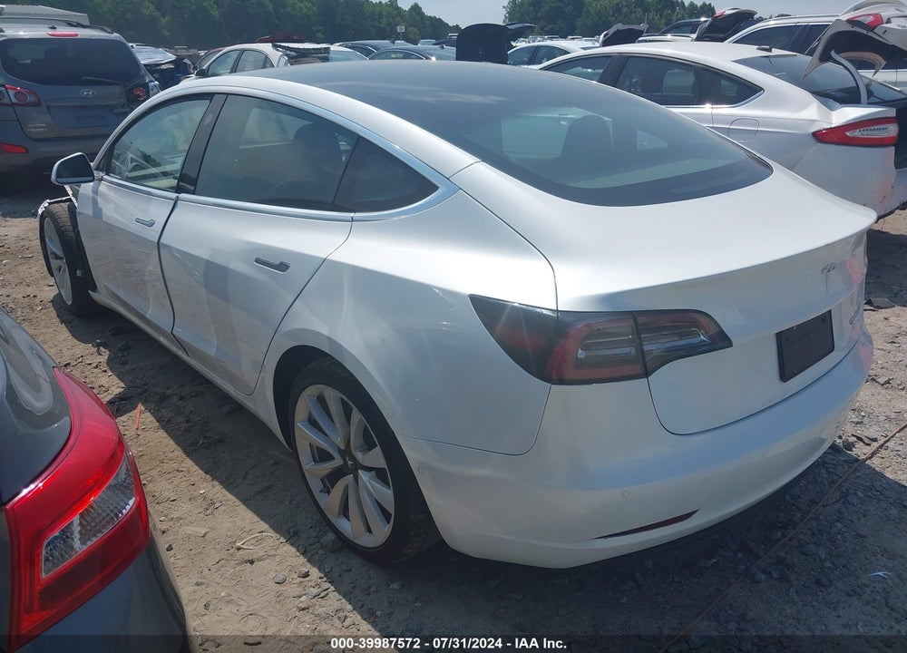 2020 TESLA MODEL 3 PERFORMANCE DUAL MOTOR ALL-WHEEL DRIVE VIN: 5YJ3E1EC6LF586992