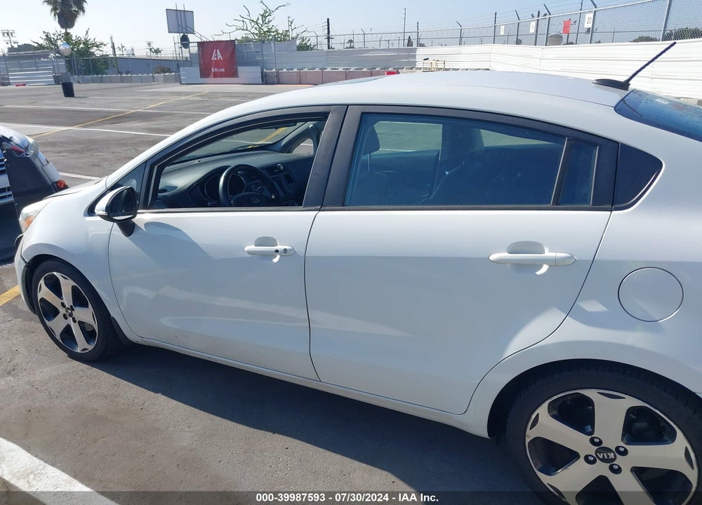 2012 KIA RIO SX VIN: KNADN4A30C6055632