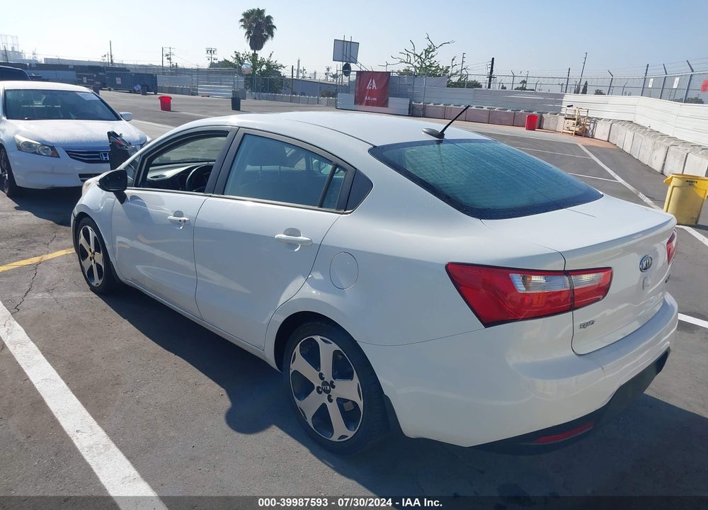 2012 KIA RIO SX VIN: KNADN4A30C6055632