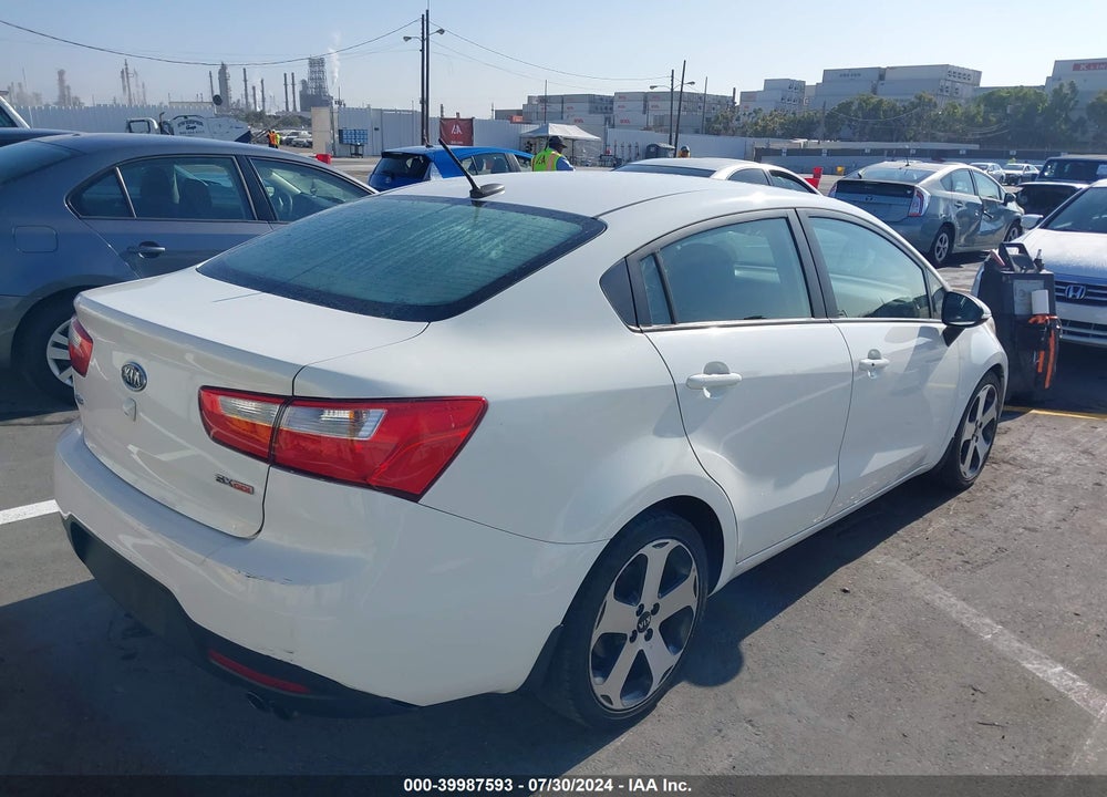 2012 KIA RIO SX VIN: KNADN4A30C6055632