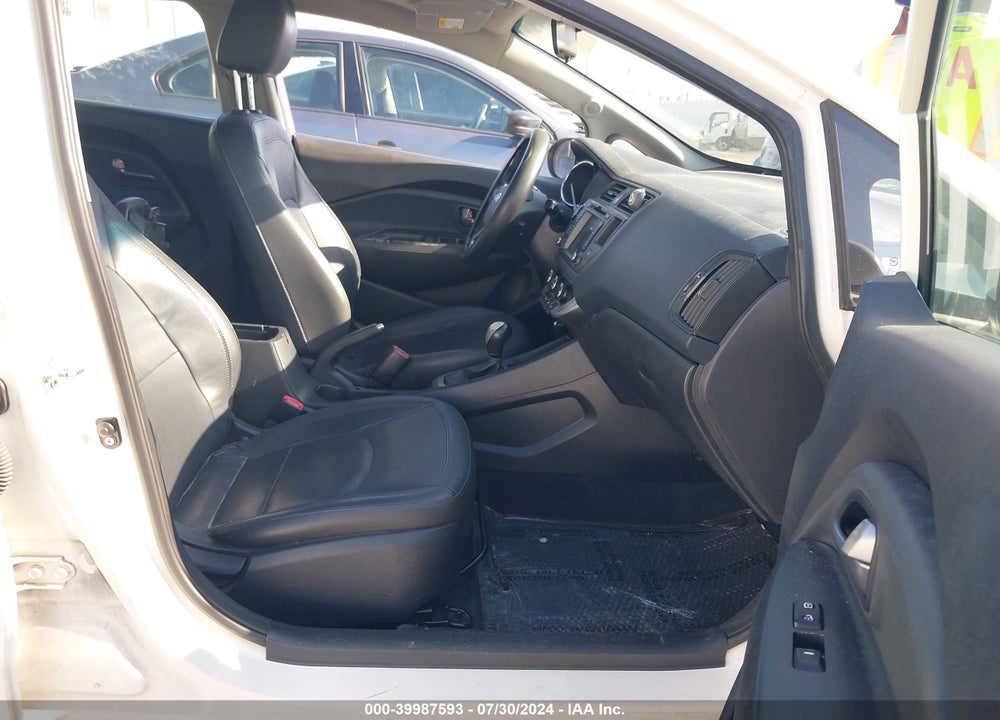 2012 KIA RIO SX VIN: KNADN4A30C6055632