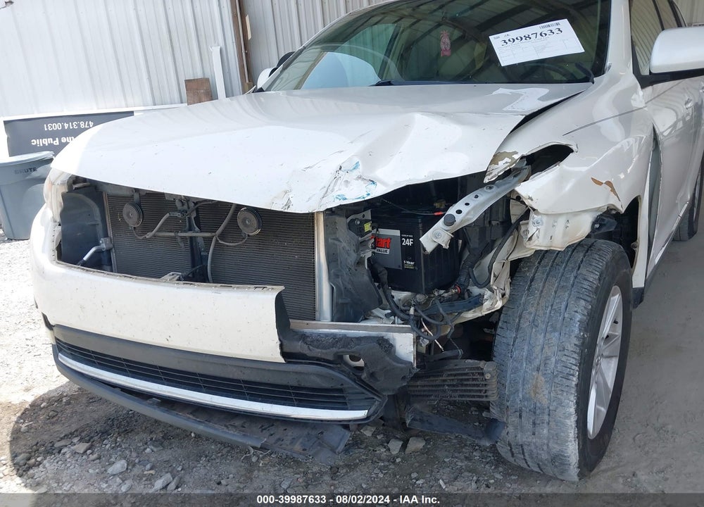 2012 TOYOTA HIGHLANDER SE VIN: 5TDZA3EH2CS023981