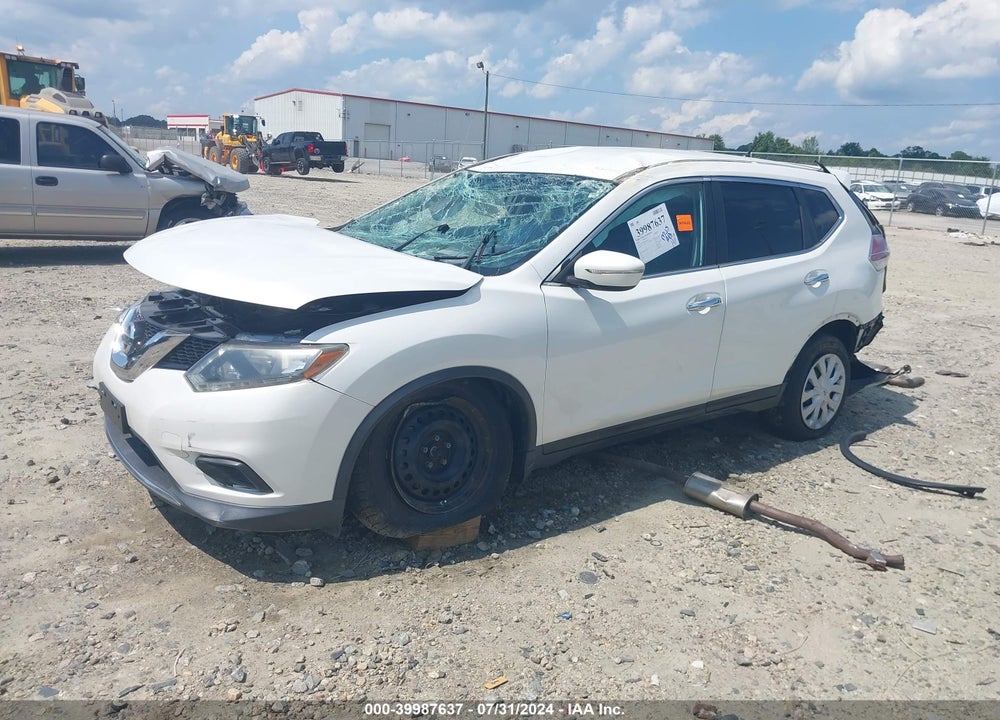 2014 NISSAN ROGUE S VIN: 5N1AT2MK6EC795852
