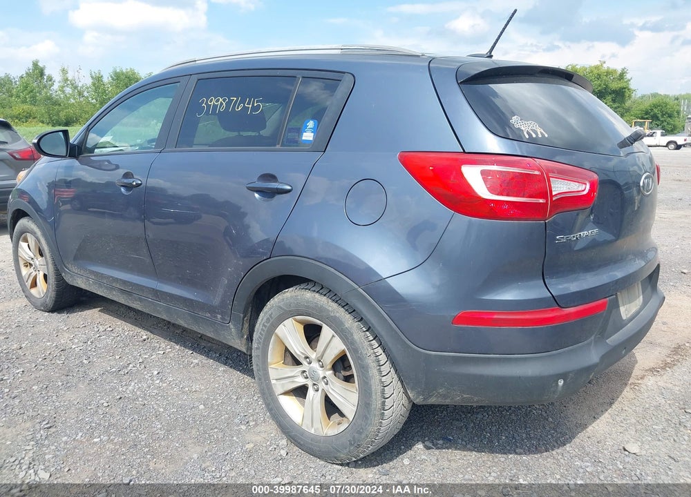 2011 KIA SPORTAGE LX VIN: KNDPB3A28B7165413