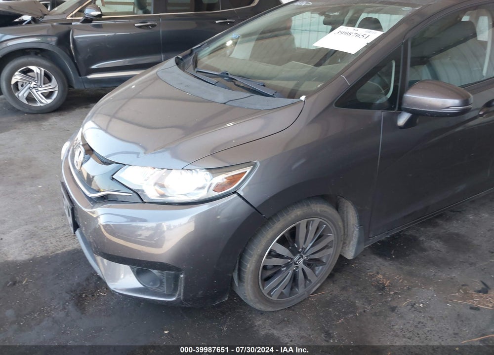 2016 HONDA FIT EX-L VIN: 3HGGK5H98GM701838