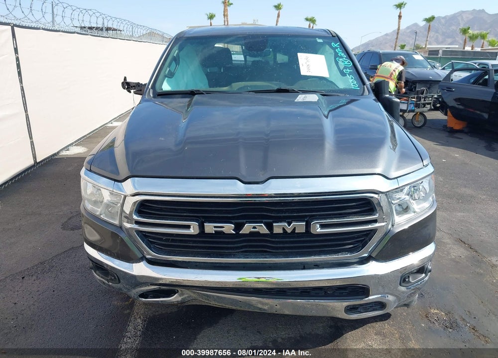 2021 RAM 1500 BIG HORN 4X2 5'7 BOX VIN: 1C6RREFT5MN689609