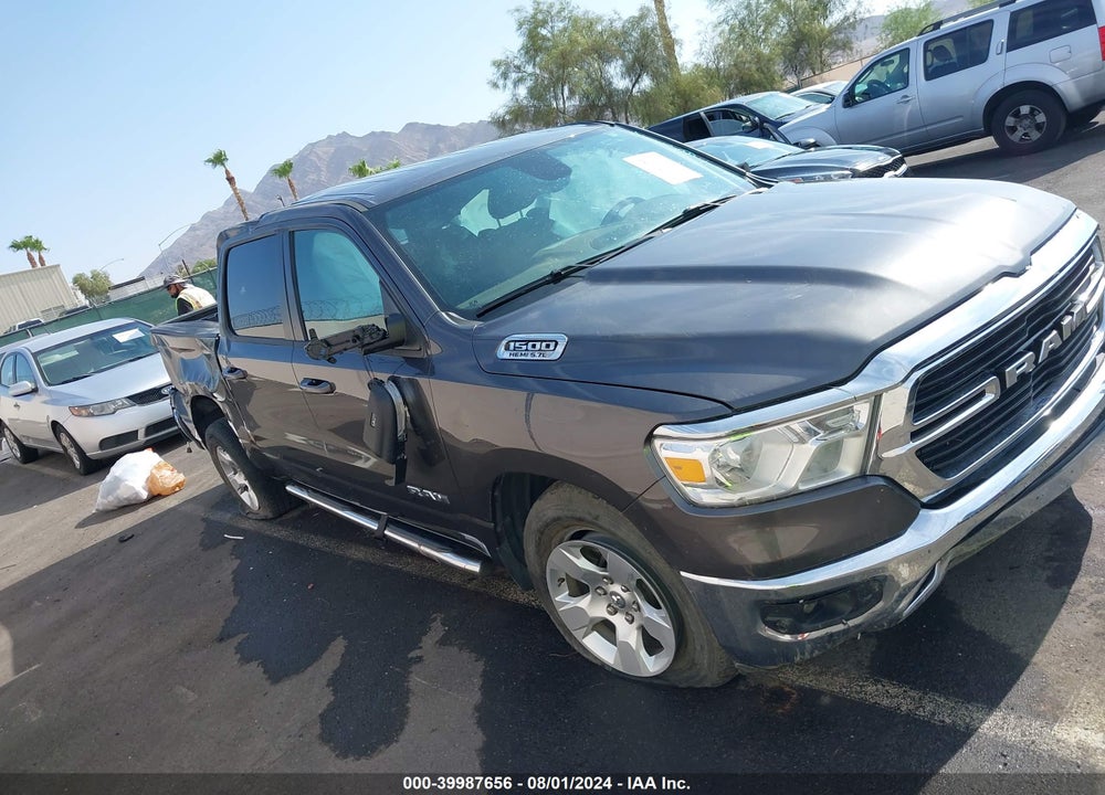 2021 RAM 1500 BIG HORN 4X2 5'7 BOX VIN: 1C6RREFT5MN689609
