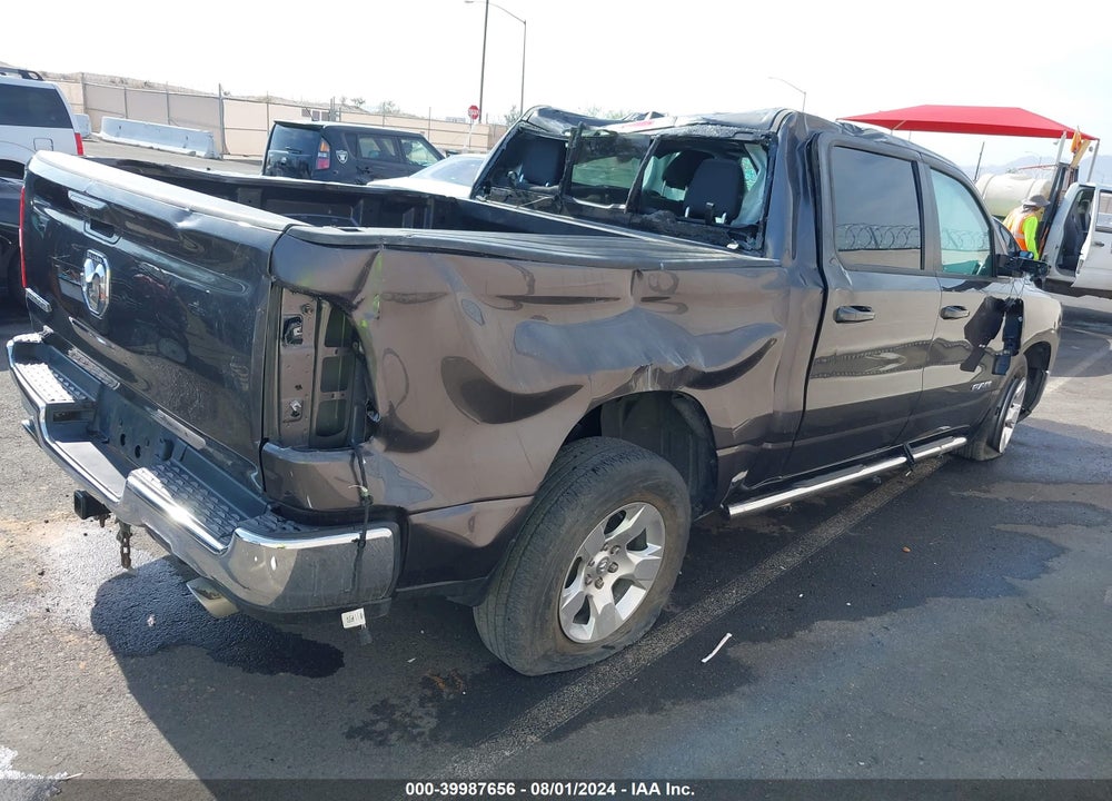 2021 RAM 1500 BIG HORN 4X2 5'7 BOX VIN: 1C6RREFT5MN689609