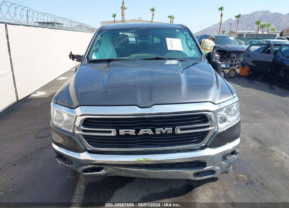 2021 RAM 1500 BIG HORN 4X2 5'7 BOX VIN: 1C6RREFT5MN689609