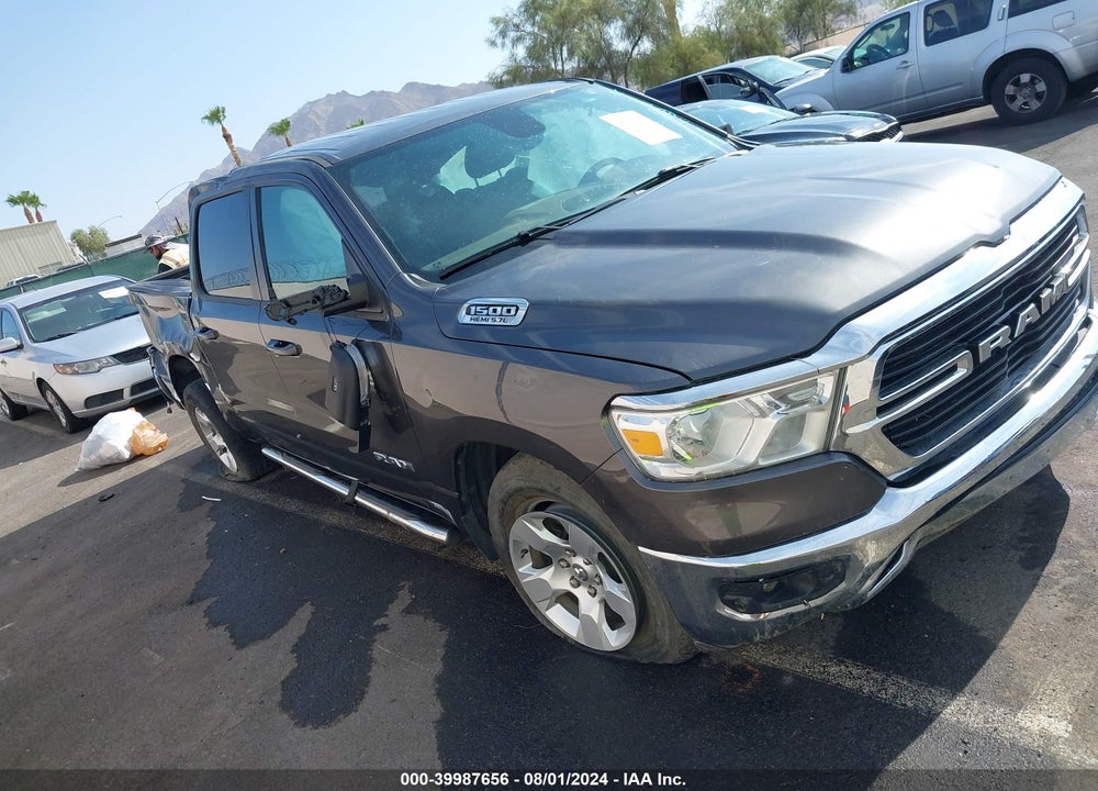 2021 RAM 1500 BIG HORN 4X2 5'7 BOX VIN: 1C6RREFT5MN689609