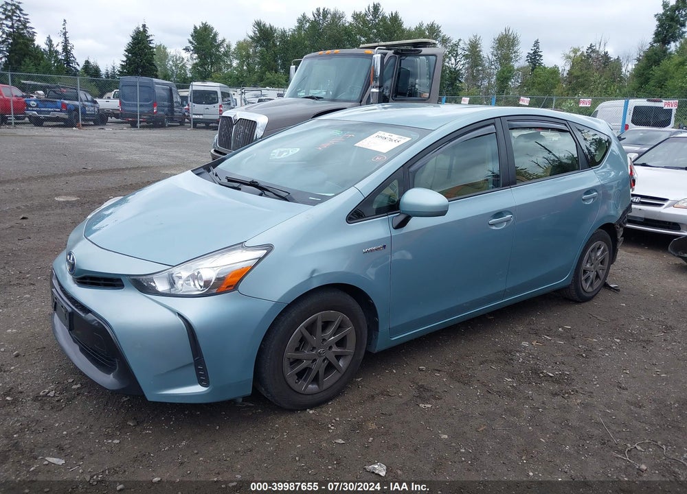 2017 TOYOTA PRIUS V TWO VIN: JTDZN3EU5HJ062148