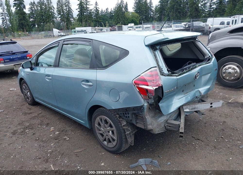 2017 TOYOTA PRIUS V TWO VIN: JTDZN3EU5HJ062148