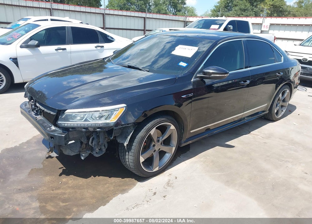 2017 VOLKSWAGEN PASSAT 1.8T R-LINE VIN: 1VWDT7A33HC083862