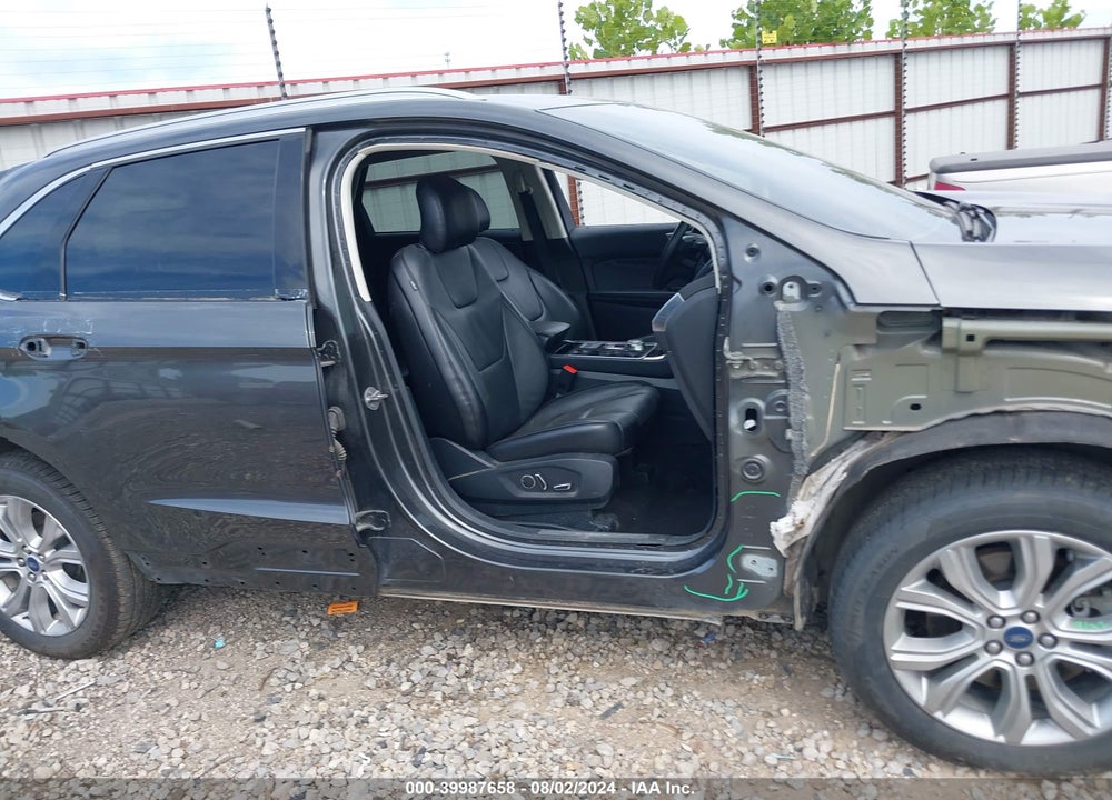 2019 FORD EDGE TITANIUM VIN: 2FMPK4K93KBC02727