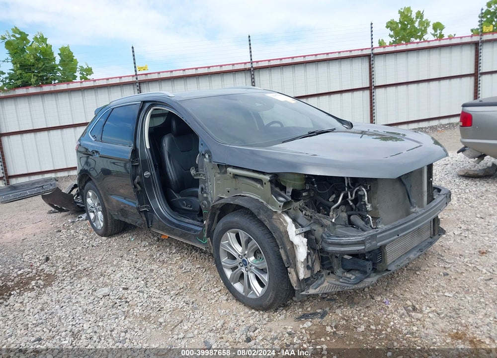 2019 FORD EDGE TITANIUM VIN: 2FMPK4K93KBC02727