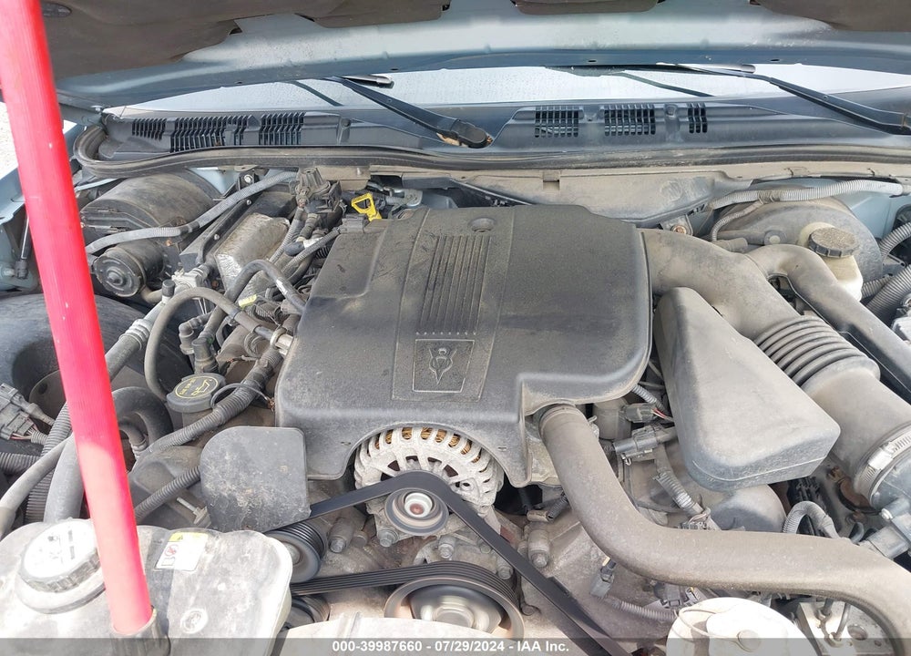 2007 FORD CROWN VICTORIA LX VIN: 2FAFP74V87X154509
