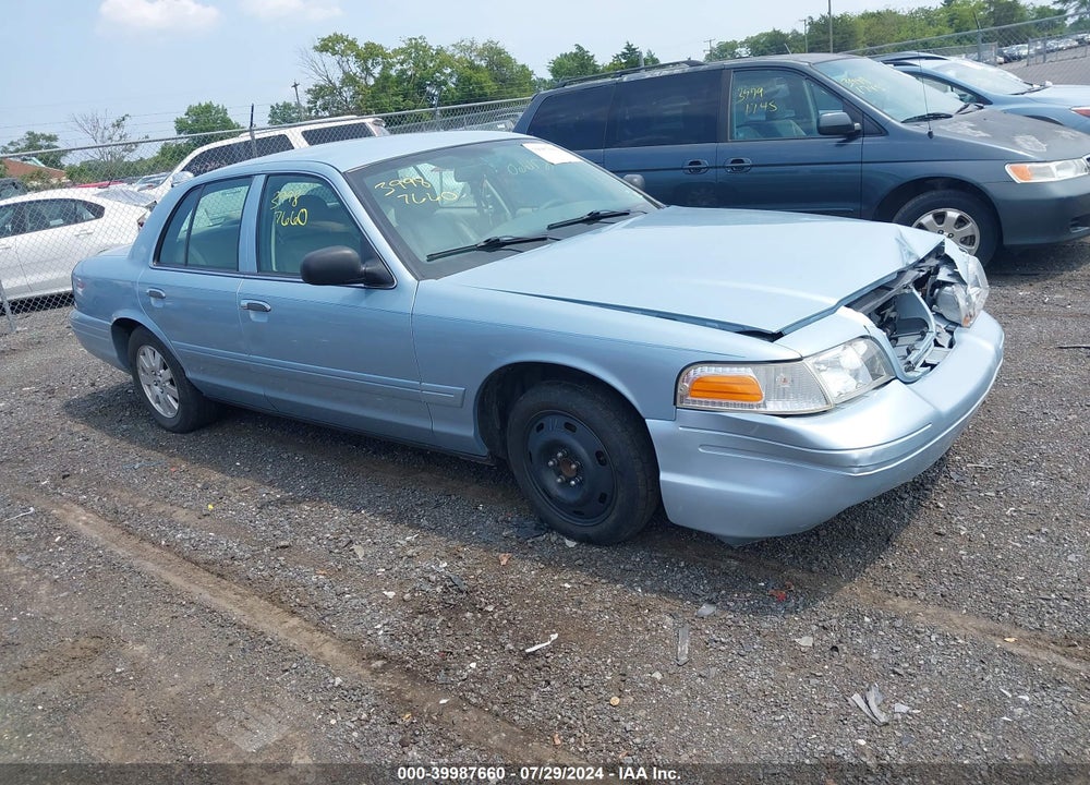 2007 FORD CROWN VICTORIA LX VIN: 2FAFP74V87X154509