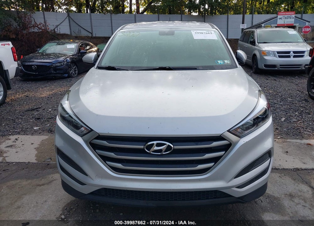 2018 HYUNDAI TUCSON SE VIN: KM8J2CA41JU693202