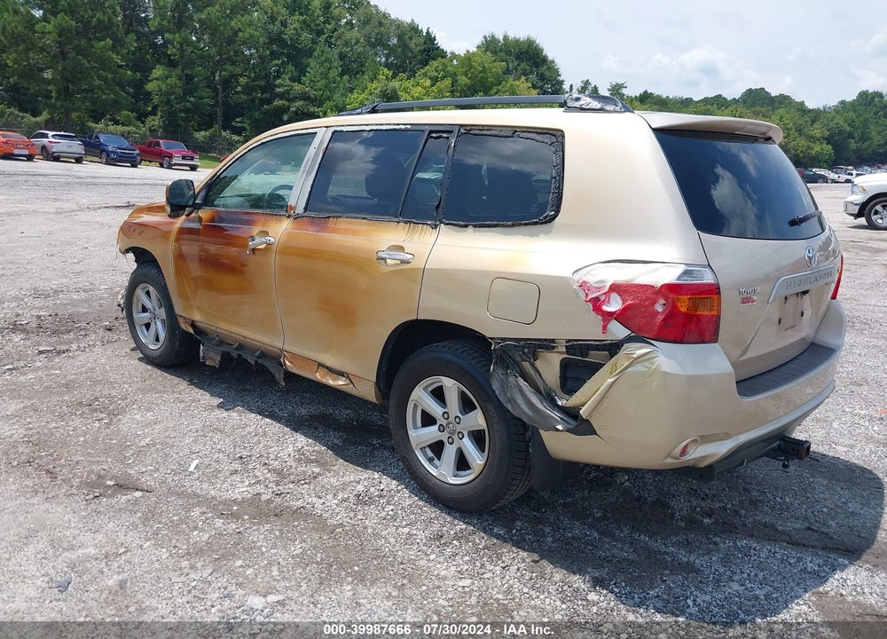 2008 TOYOTA HIGHLANDER VIN: JTEDS41A682013275