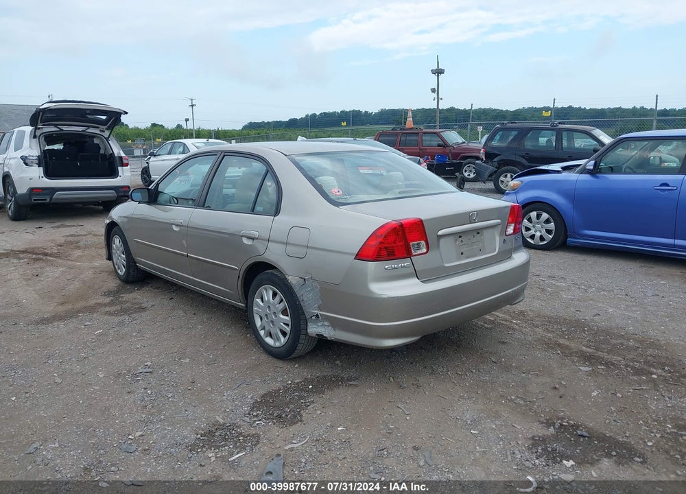 2004 HONDA CIVIC LX VIN: 2HGES15514H582946