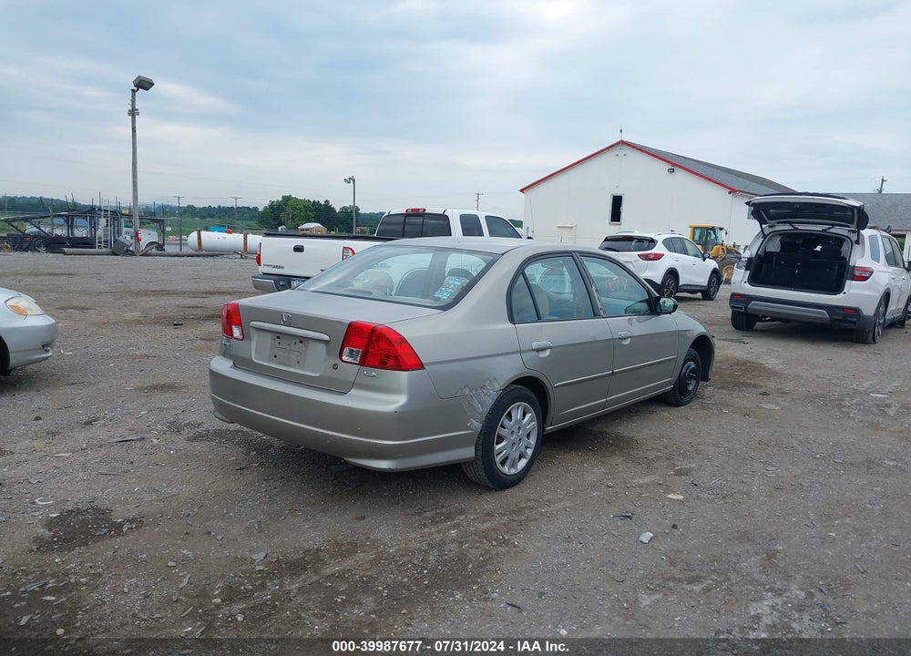 2004 HONDA CIVIC LX VIN: 2HGES15514H582946