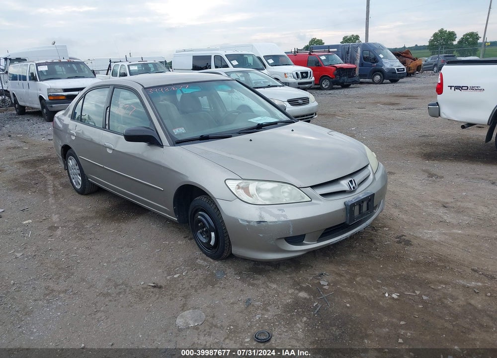 2004 HONDA CIVIC LX VIN: 2HGES15514H582946
